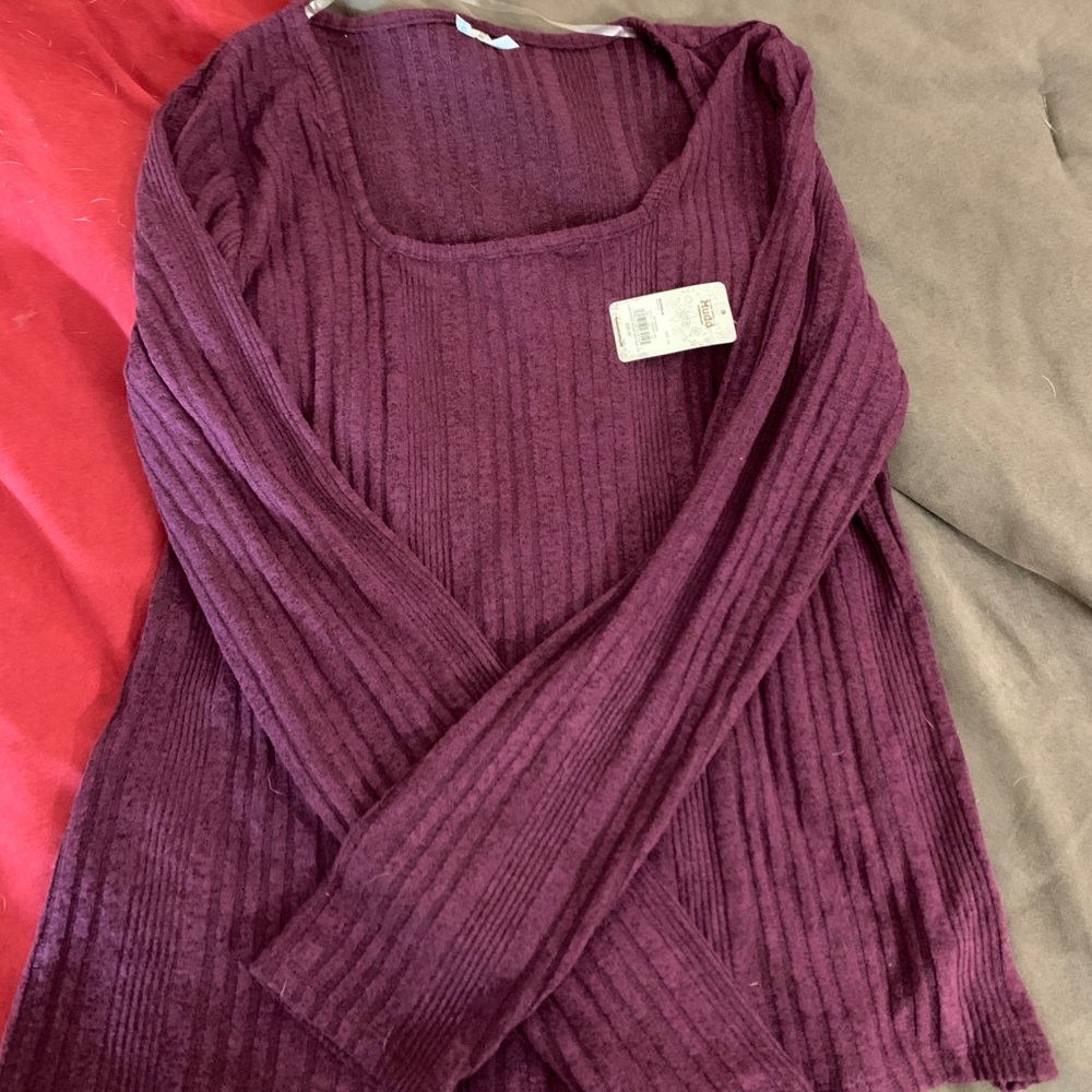 Purple sweater